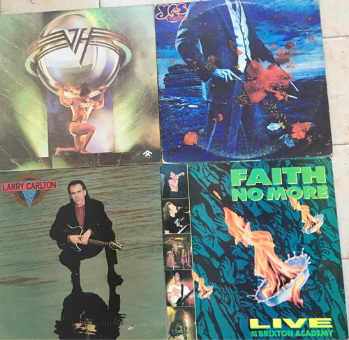 Discos Vynil Larry Carlton Yes Faith No More Van Halen