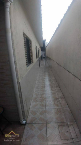 Imagem 12 de 14 de Casa Em Praia Grande, Vila Mirim, Localizado Há 600 Metros Da Praia, Próximo Ao Comércio Local E Futuro Shopping, 2 Dormitórios. - Ca0929