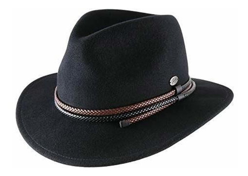 Sombrero Fedora De Fieltro De Lana Nelles Bailey Of Hollywoo