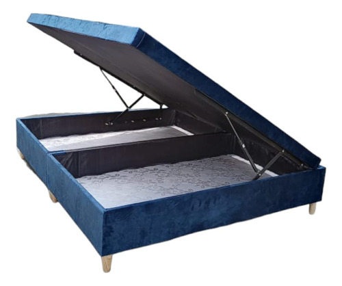 Base Cama Baúl Doble 140x190