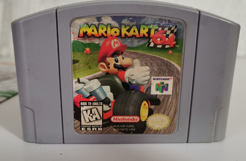 Mario Kart 64 Para Nintendo 64 Con Caja Y Manual (Usado)