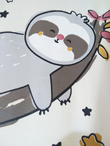 Imagen 2 de 5 de Body Manga Larga Bebé Estampado De Animalitos