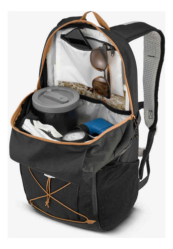 Mochila De Senderismo De 30 l Nh Arpenaz 100 Quechua Color Negro