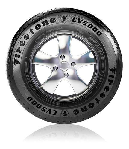 Imagem 3 de 4 de Pneu Aro 16 225/75r16c 121/120r Firestone Cv5000