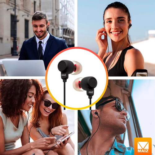 Audifonos In Ear Alambricos Microfono Celular Manos Libres