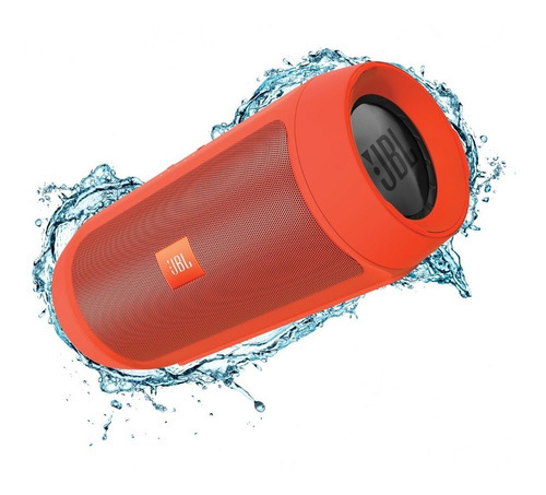 Parlante  Jbl Charge 2 Plus Resistente Salpicaduras Naranja Color Orange