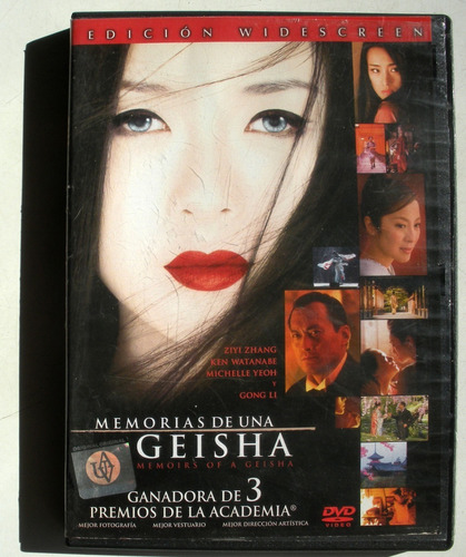 Dvd - Memorias De Una Geisha - Audio Español - Imp. Brasil