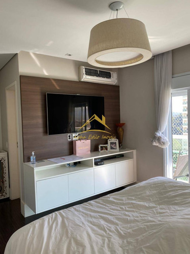 Imagem 10 de 15 de Venda De Lindo Apartamento De Alto Padrão Em Alphaville - 512