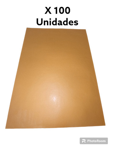 Imagen 1 de 2 de Sobres De Manila Tamaño Oficio Pack De 100 Unidades