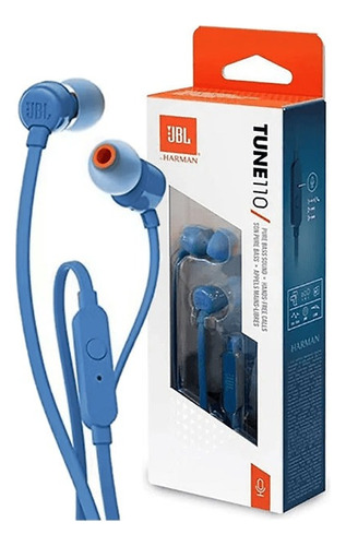 Audifono Jbl T110 In Ear Wired