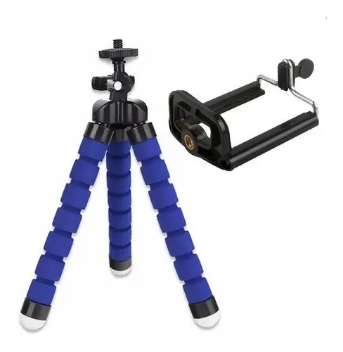 Mini Tripode  Pulpo Flexible  + Soporte Celular