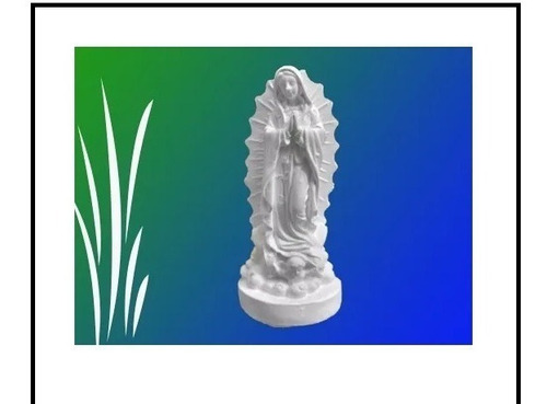 Virgen De Guadalupe  De Yeso Para Pintar