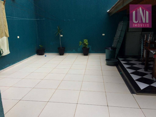 Sobrado Com 3 Dormitórios À Venda, 258 M² Por R$ 900.000 - Parque Erasmo Assunção - Santo André/sp - So0541