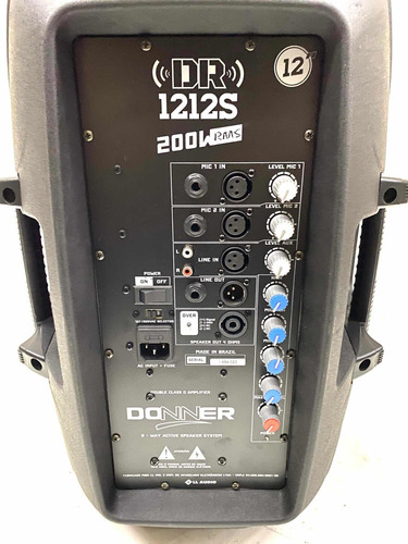 Caixa De Som Ativa Dr1212s Donner 200w Novo Original