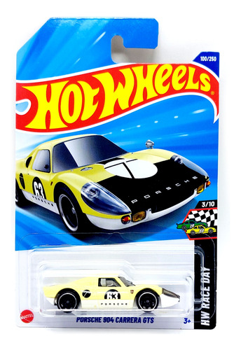 Miniatura Hot Wheels Porsche 904 Carrera 100/250 Esc 1:64