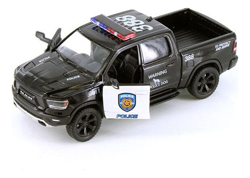Compatible Con Kinsmart  Dodge Ram  Police Pickup Truck Mod.