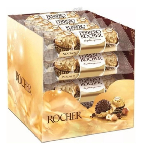 Chocolate Bombones Con Avellanas Ferrero Rocher Caja X48 