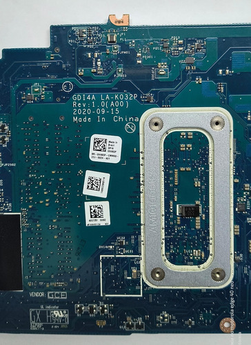 Placa Mãe Dell Inspiron 3501 Vostro 3400 3500 Pentium 7505 Azul