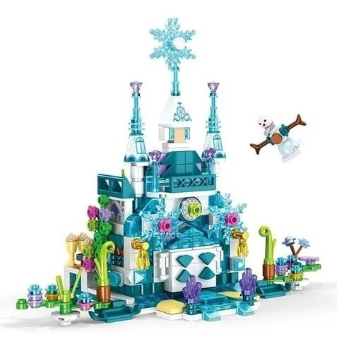 Juguete Didáctico Armable Castillo Princesa Tipo Lego