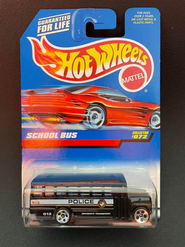 Hot Wheels School Bus, Del Año 1996