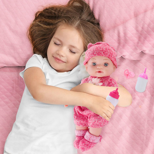 Muñeca Bebe Con Ropa 12 PuLG Regalo Niñas Navidad 16