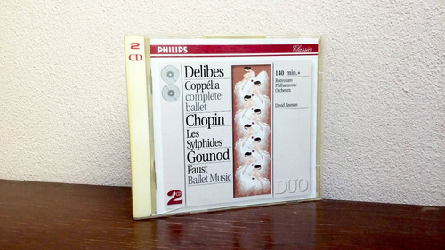 Delibes Coppelia Chopin Les Sylphides Gounod Faust * 2 Cd 