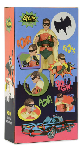 Neca Figura De Accion: Batman 1966 - Robin Escala 1/4