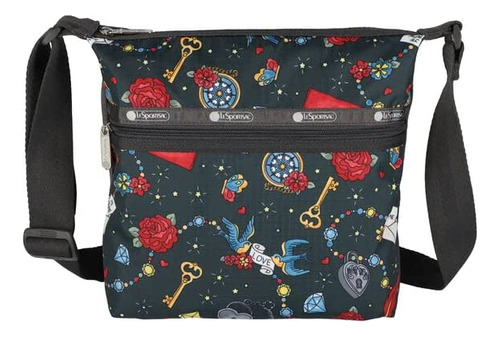 Bolso Bandolera Pequeño Lesportsac Keepsake Memory Hobo, Sty