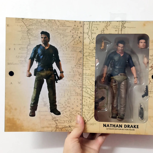 Figura De Acción Neca Uncharted 4 De Nathan Drake, Modelo To