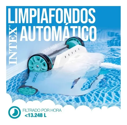 Robot Limpiafondos Automático Intex