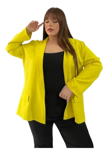 Blazer Amarillo Mujer MercadoLibre