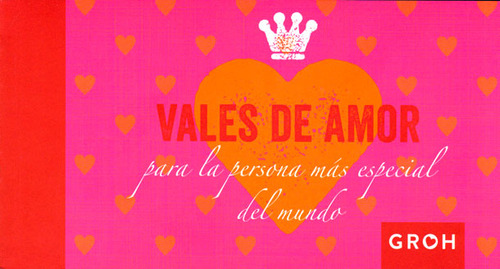 Vales De Amor Para La Persona Más Especial Del Mundo