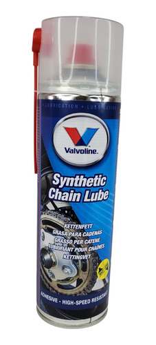 Lubricante para cadena valvoline aerosol x 400 ml.