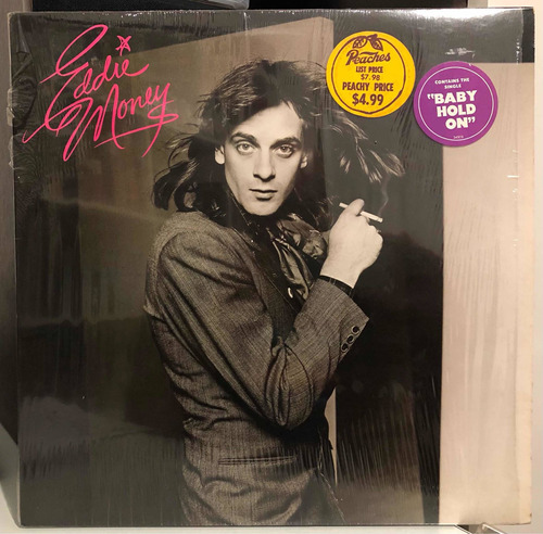 Eddie Money Baby Hold On | Lp 1ra. Ed. U.s.a. 1977 Impecable