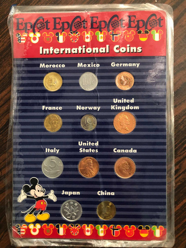 Colección De Monedas Internacionales Disney