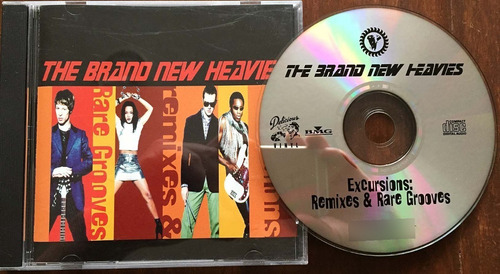 Brand New Heavies Remixes And Rarities Cd Dv Eua Rara Ed.