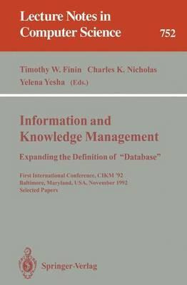 Libro Information And Knowledge Management: Expanding The...