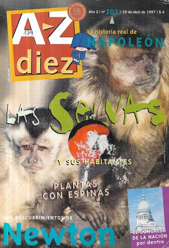 Revista A - Z Diez N° 103 / 10-04-97 / Las Selvas