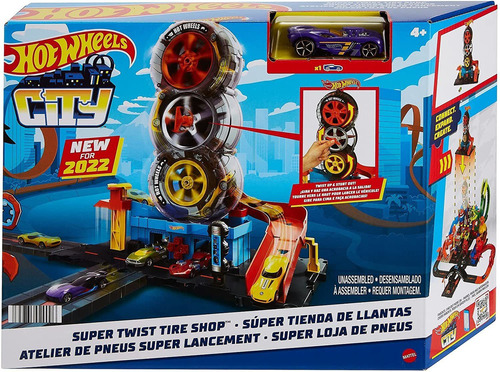 Hot Wheels City, Súper Tienda De Llantas