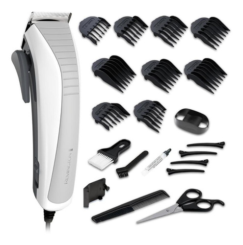 Imagen 6 de 10 de Cortadora de pelo Remington Total Grooming Kit HC4050 blanca 220V - 240V