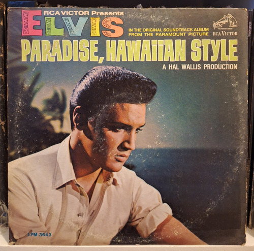 Elvis Presley - Paradise Hawaiian Style - Vinilo Usa 1966