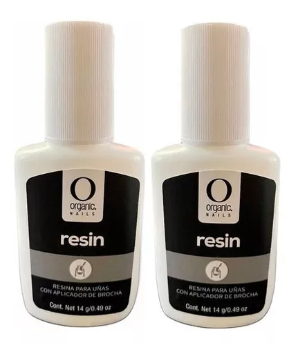 Organic Nails Glue Resina 1/2 Oz (15ml) Dropper