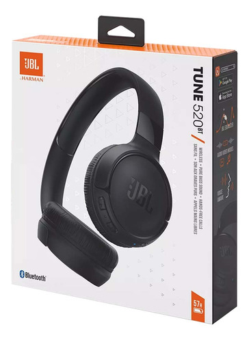 Jbl Tune 520bt Audifonos Bluetooth Multipoint Pure Bass