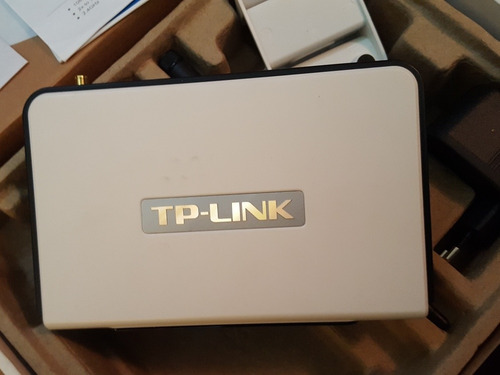 Router Wireless Tp Link 108m (usado Con Su Caja) (Usado)