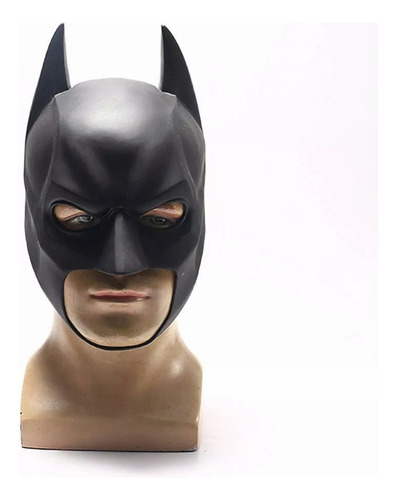 Máscara De Superhéroe Batman De Látex Para Hombre Cosplay