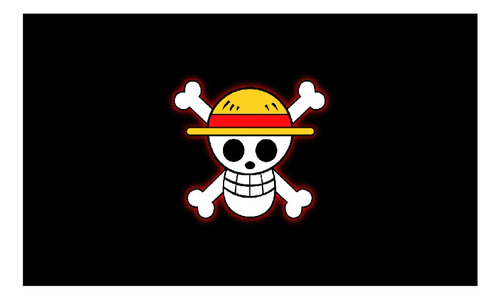 Vinilos Decorativos One Piece Bandera Pirata - 1mx60cm  