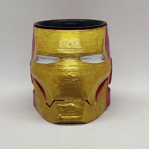 Imagen 1 de 3 de Mate Iron Man Impreso En 3d