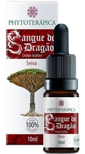 Seiva Sangue De Dragão 10ml - Phytoterápica (croton Lechler)