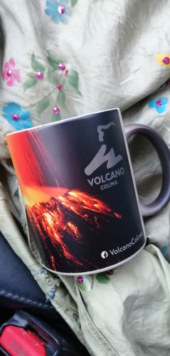 Taza Mágica Del Volcán De Colima.  1 Pz #tazamagicavolcanica