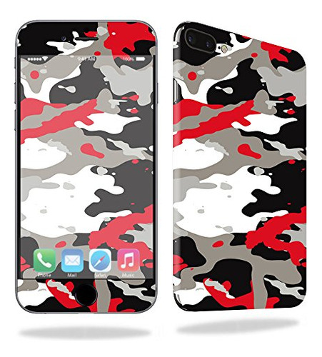 Skin Mightyskins Compatible Con Apple iPhone 7 Plus - Red Ca